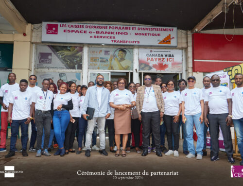 Cérémonie de lancement du Partenariat entre Chanas Assurances Vie et la Microfinance CEPI.